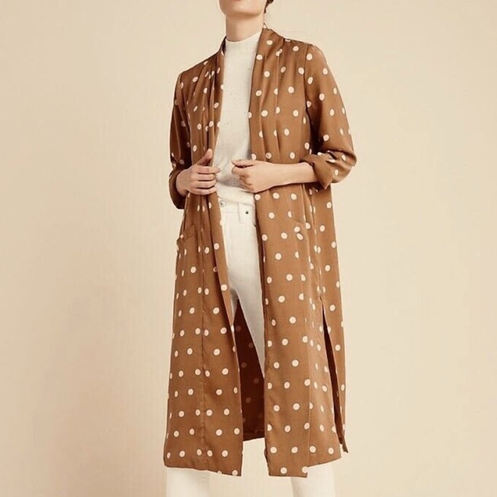 BB Dakota Polka Dot Duster Jacket
